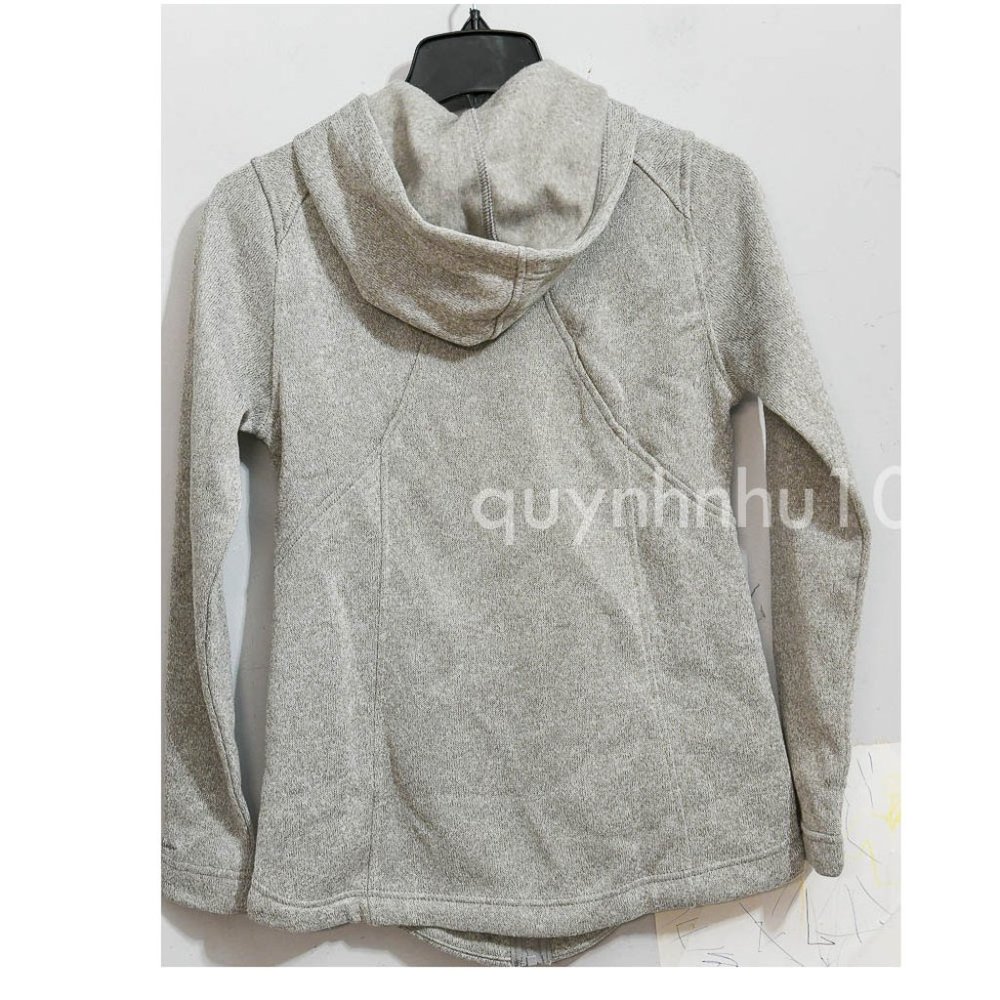Eddie Bauer women Radiator Fleece 2.0 Long Full-zip hooded Jacket in  GRAY - Picture 8 of 9